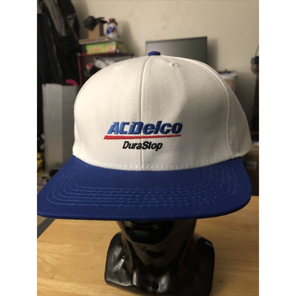 Vintage ACDelco DuraStop Hat Snapback New Unworn Racing Auto Made In USA